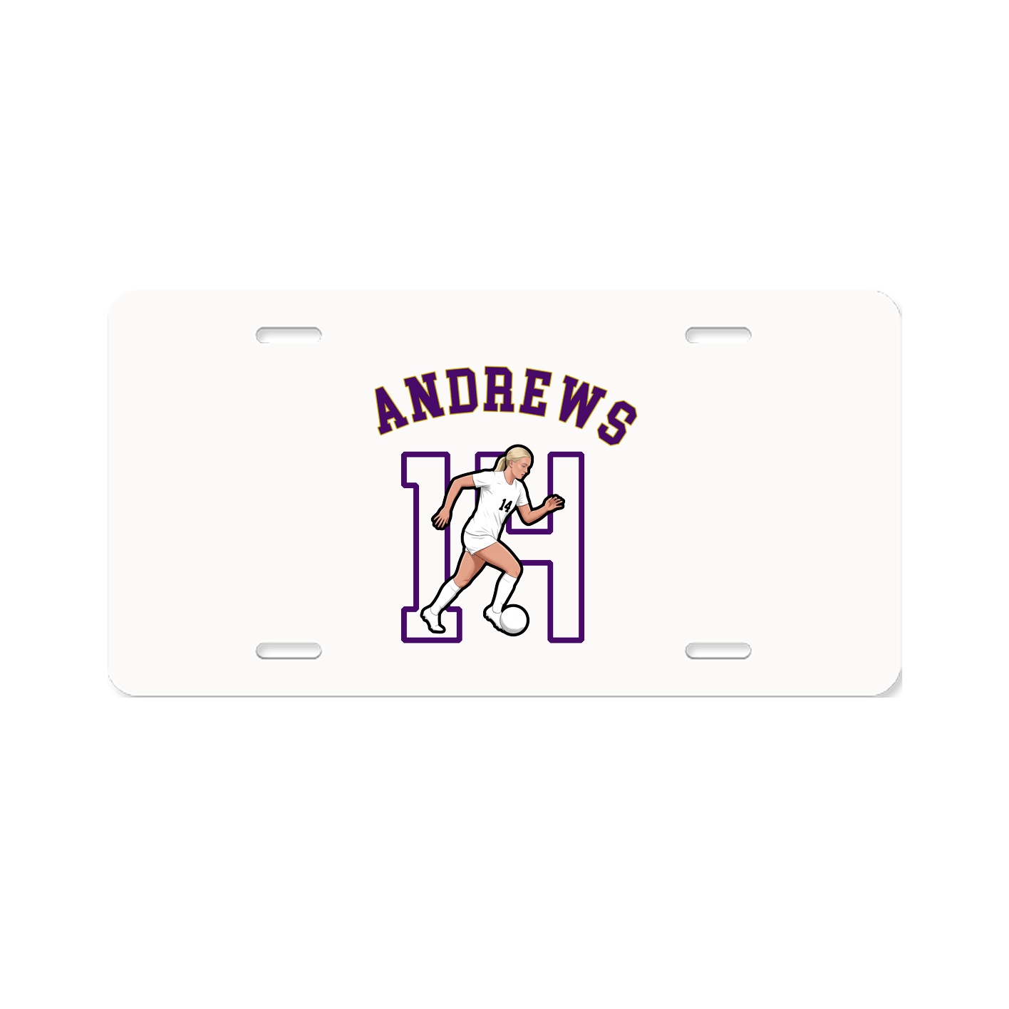 License Plate — Shirsey Arch in Classic