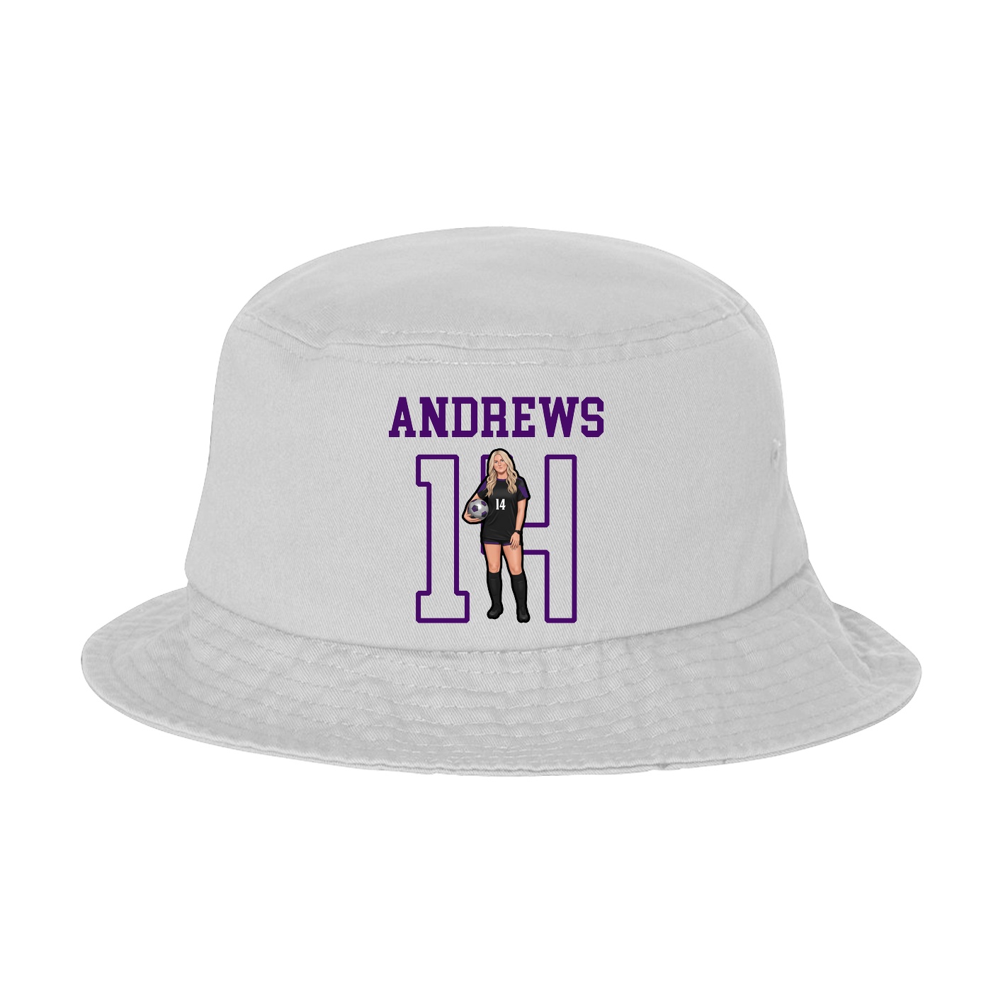 Bucket Cap — Shirsey in White