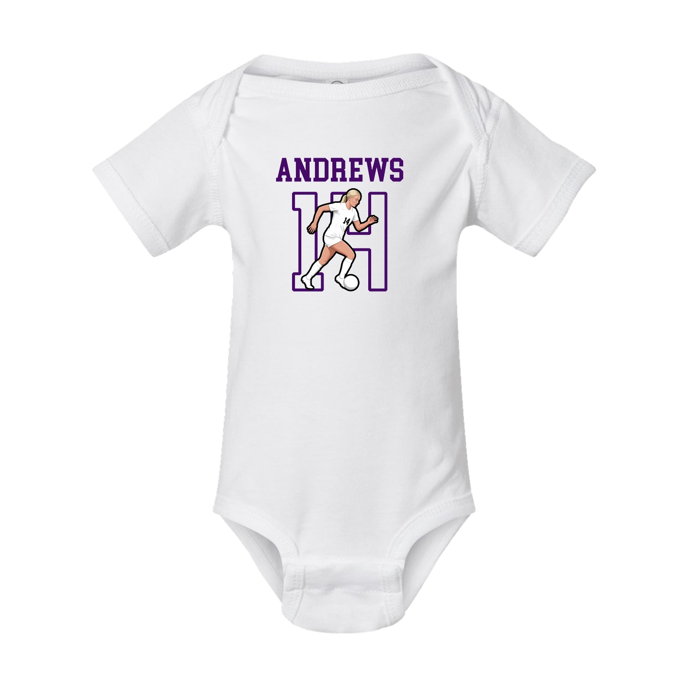 Baby Onesie — Shirsey in White
