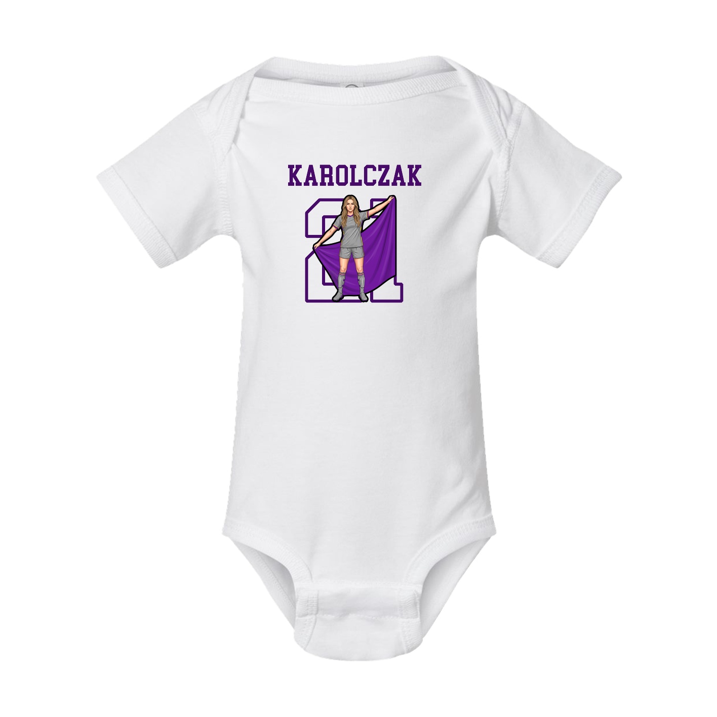 Baby Onesie — Shirsey in White