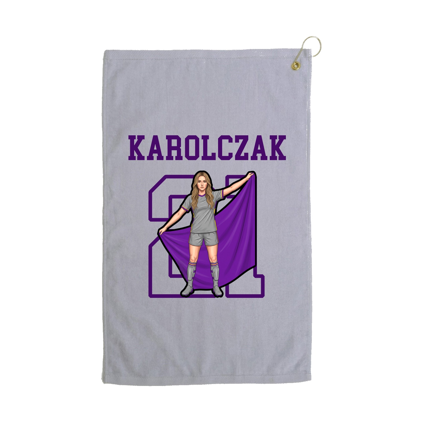 Golf Towel — Shirsey in Grey