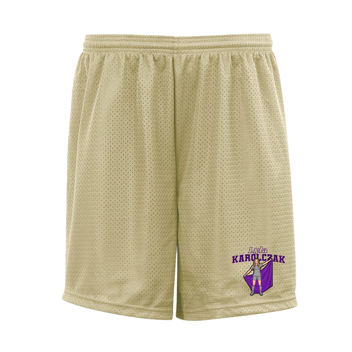 Shorts — Name Arch in Vegas Gold
