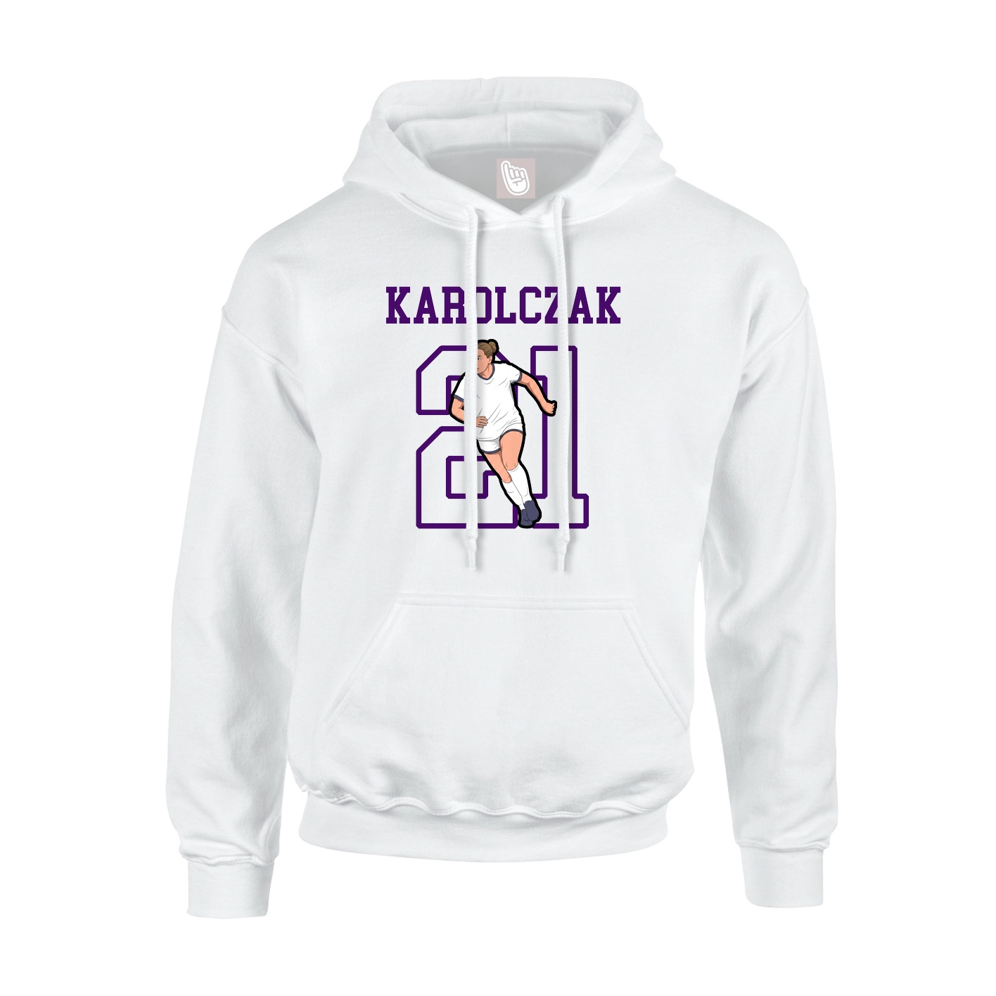 Youth Hoodie — Shirsey in White