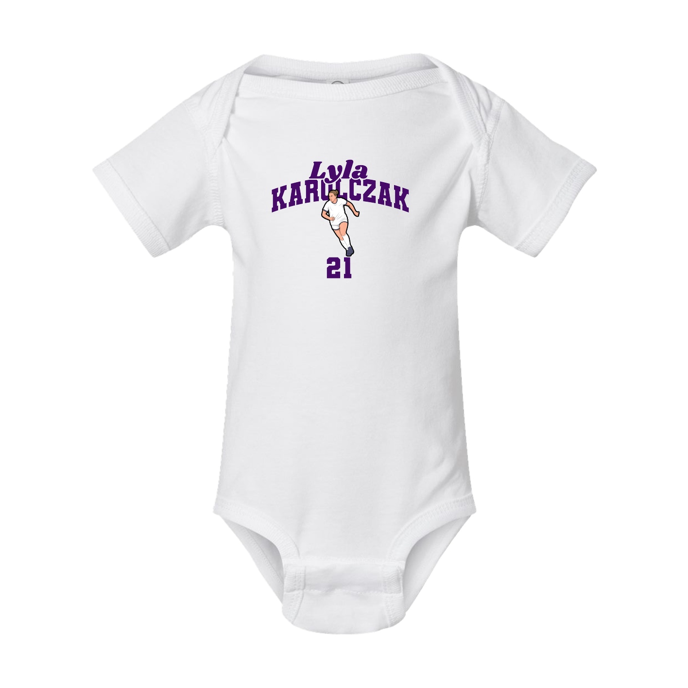 Baby Onesie — Signature Arch in White