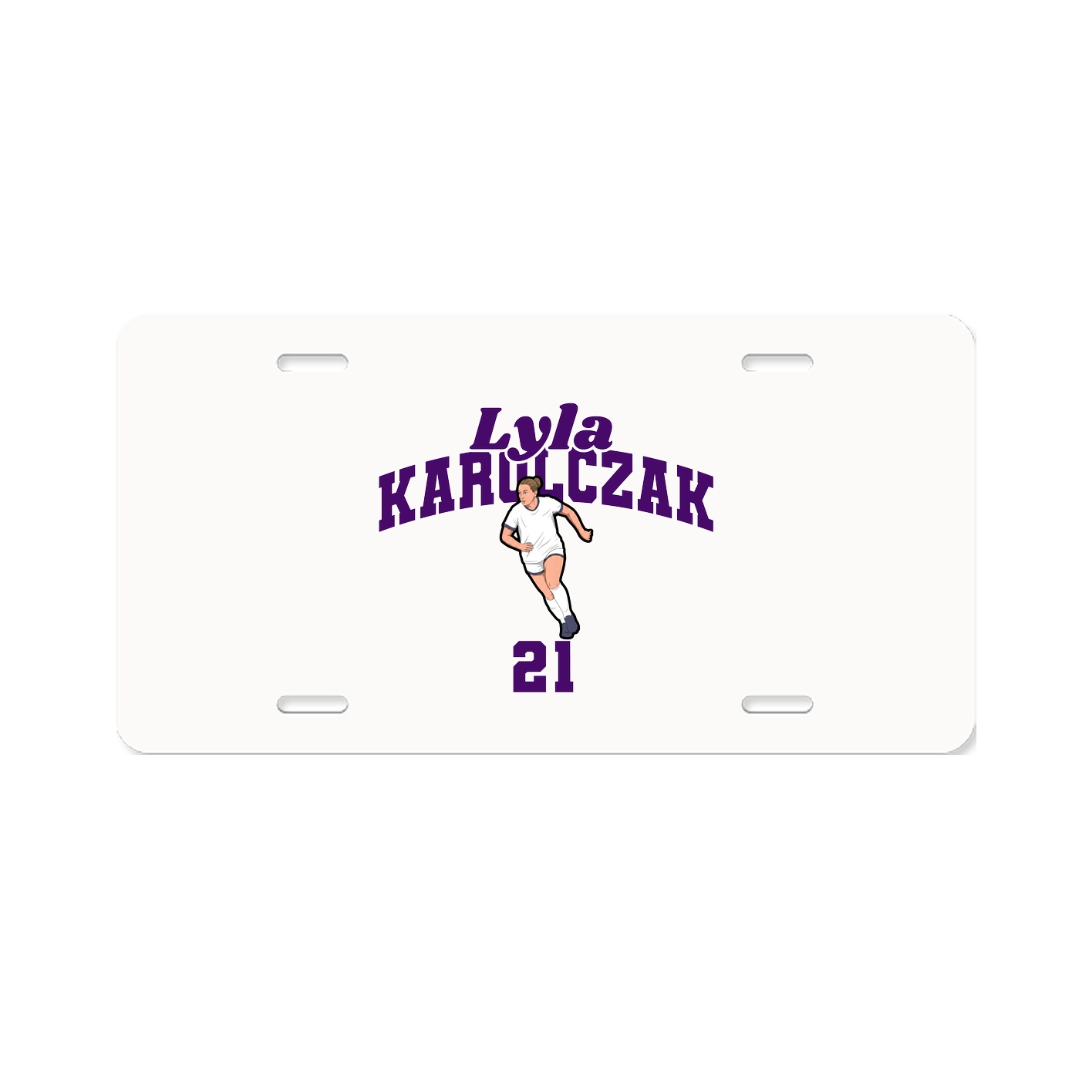 License Plate — Signature Arch in Classic