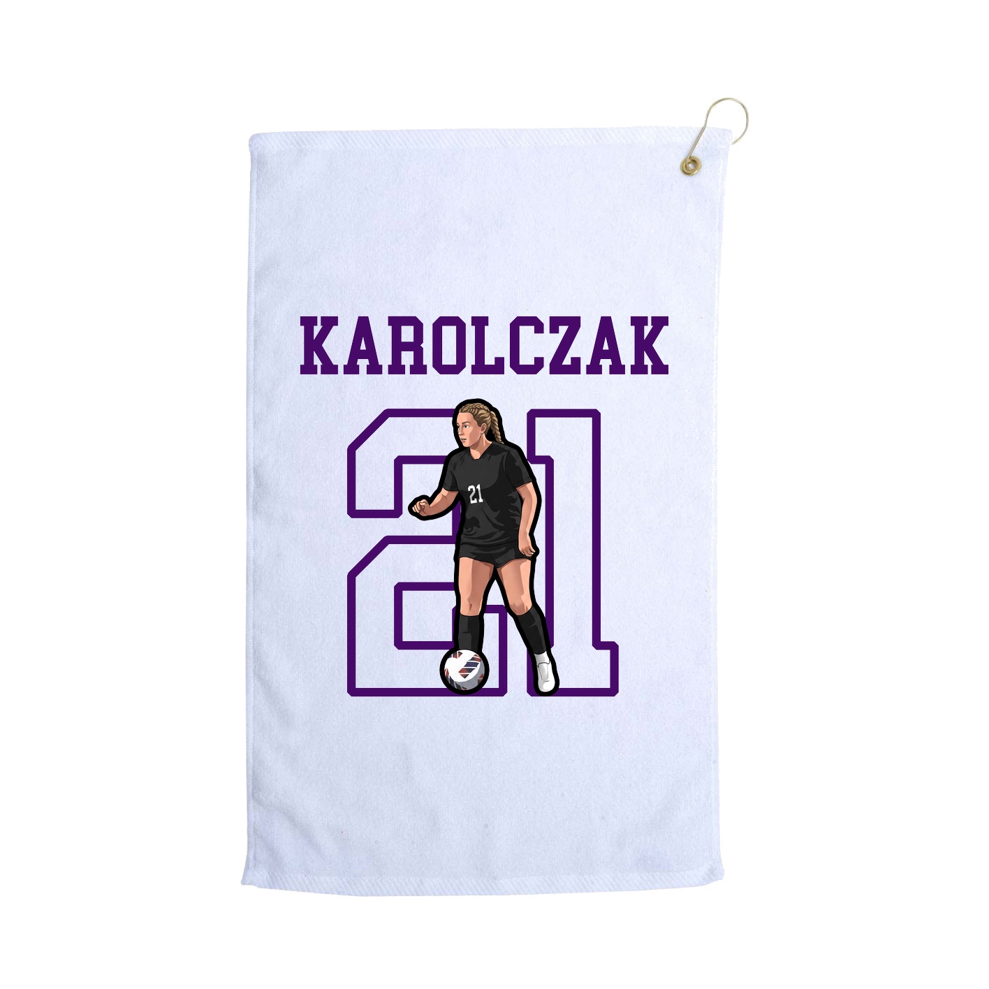 Golf Towel — Shirsey in White