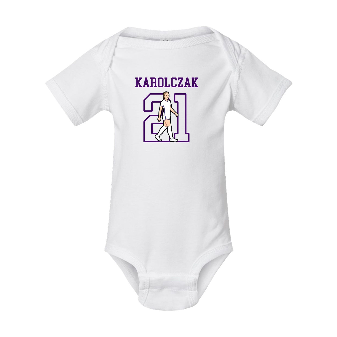 Baby Onesie — Shirsey in White