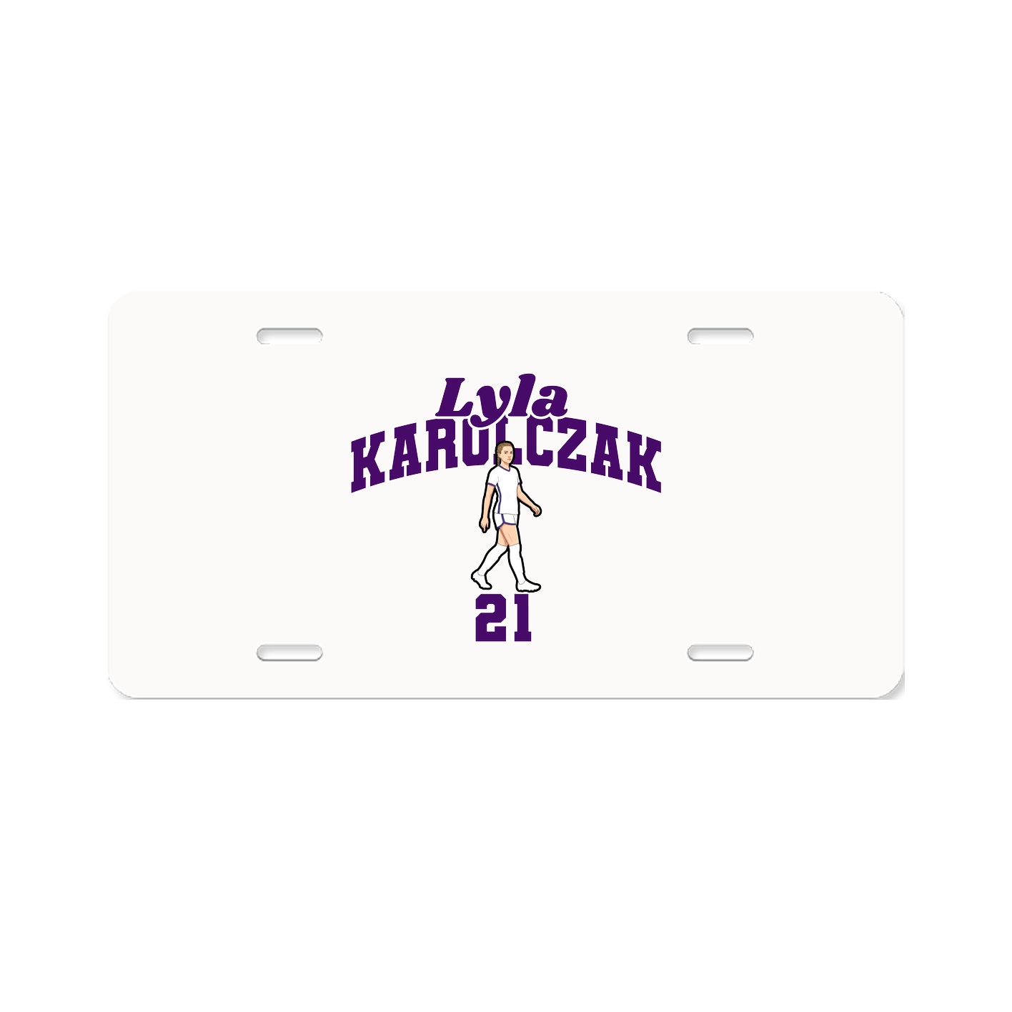 License Plate — Signature Arch in Classic