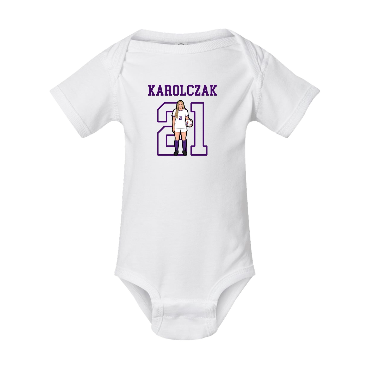 Baby Onesie — Shirsey in White