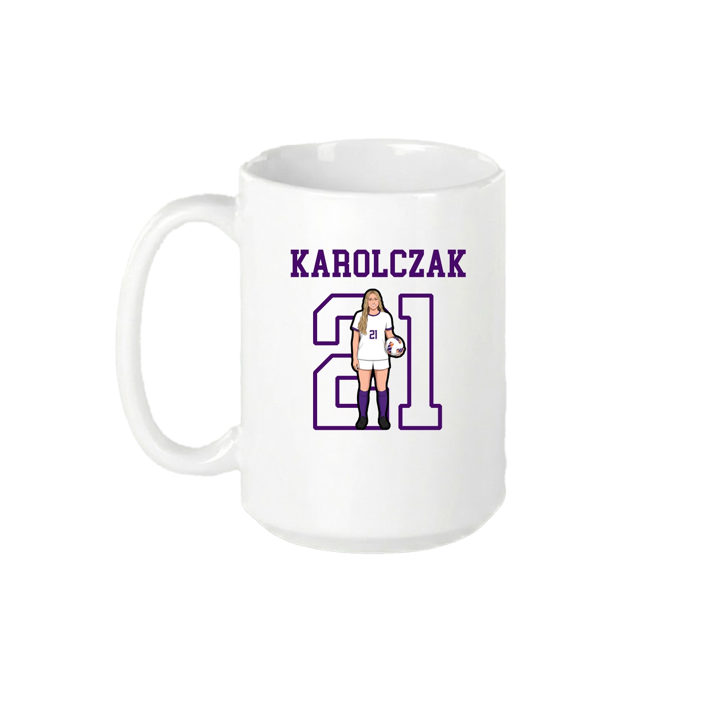 15oz Coffee Mug — Shirsey in White