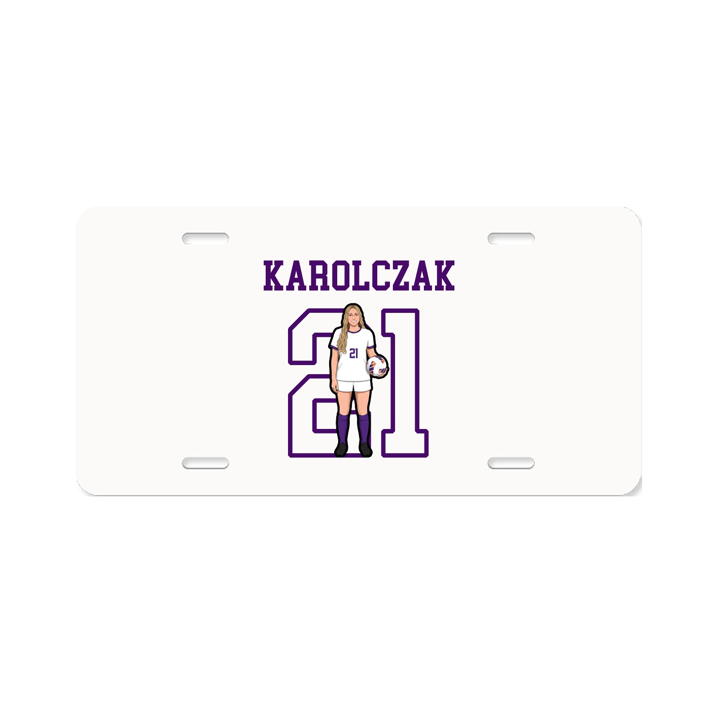 License Plate — Shirsey in Classic