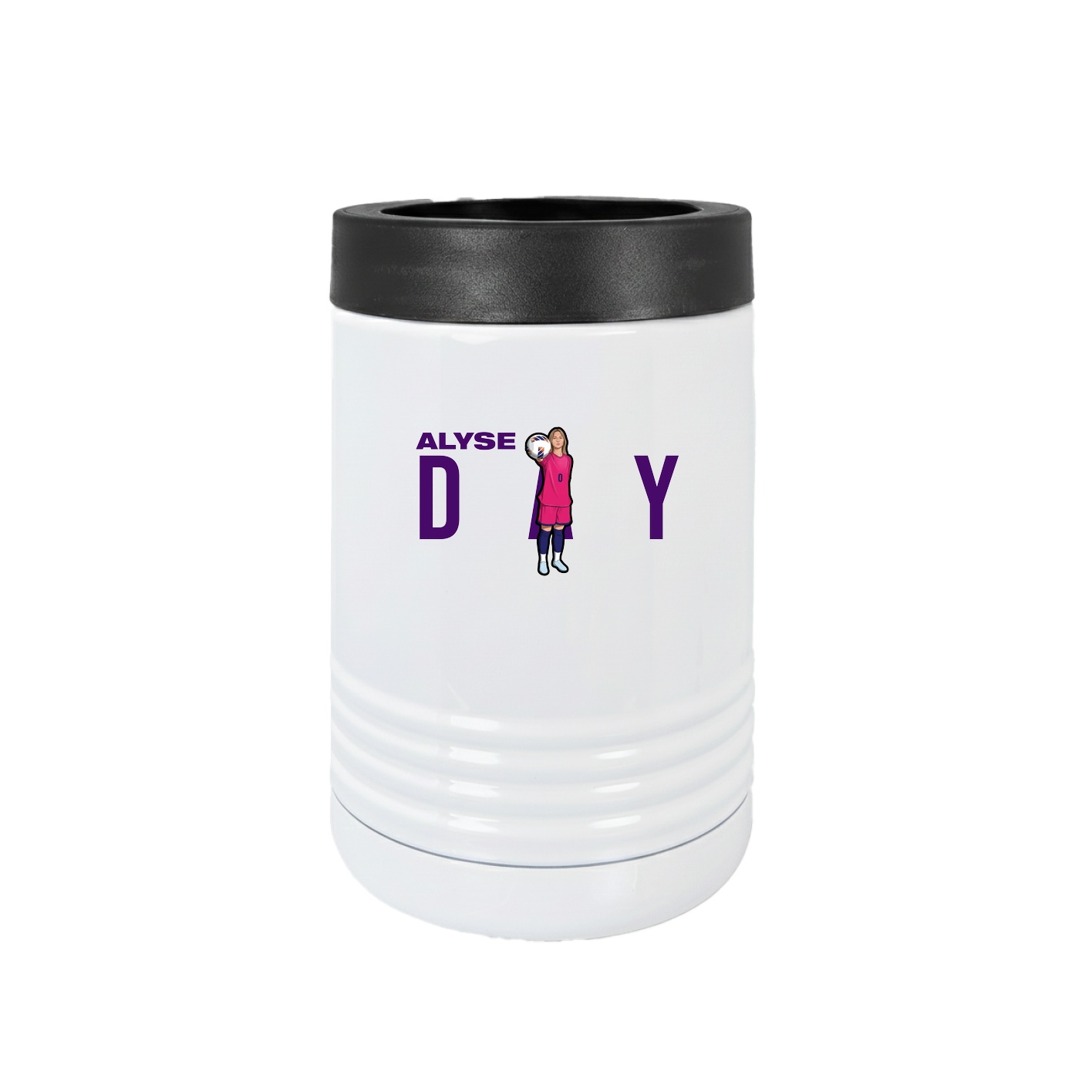 Beverage Holder — Player Name in White