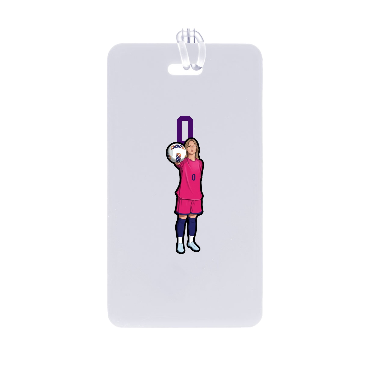Bag Tag — Number Top in Classic
