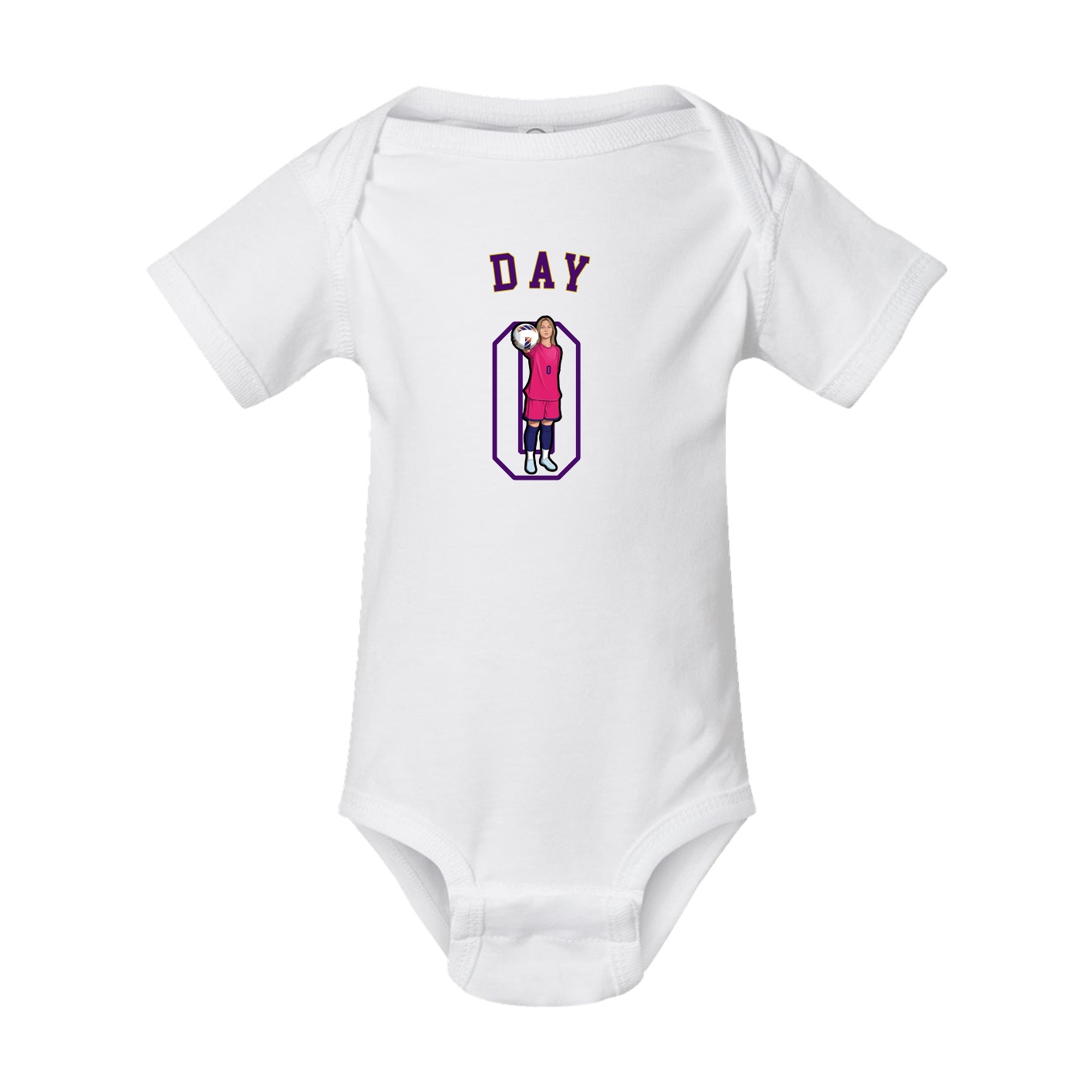 Baby Onesie — Shirsey Arch in White