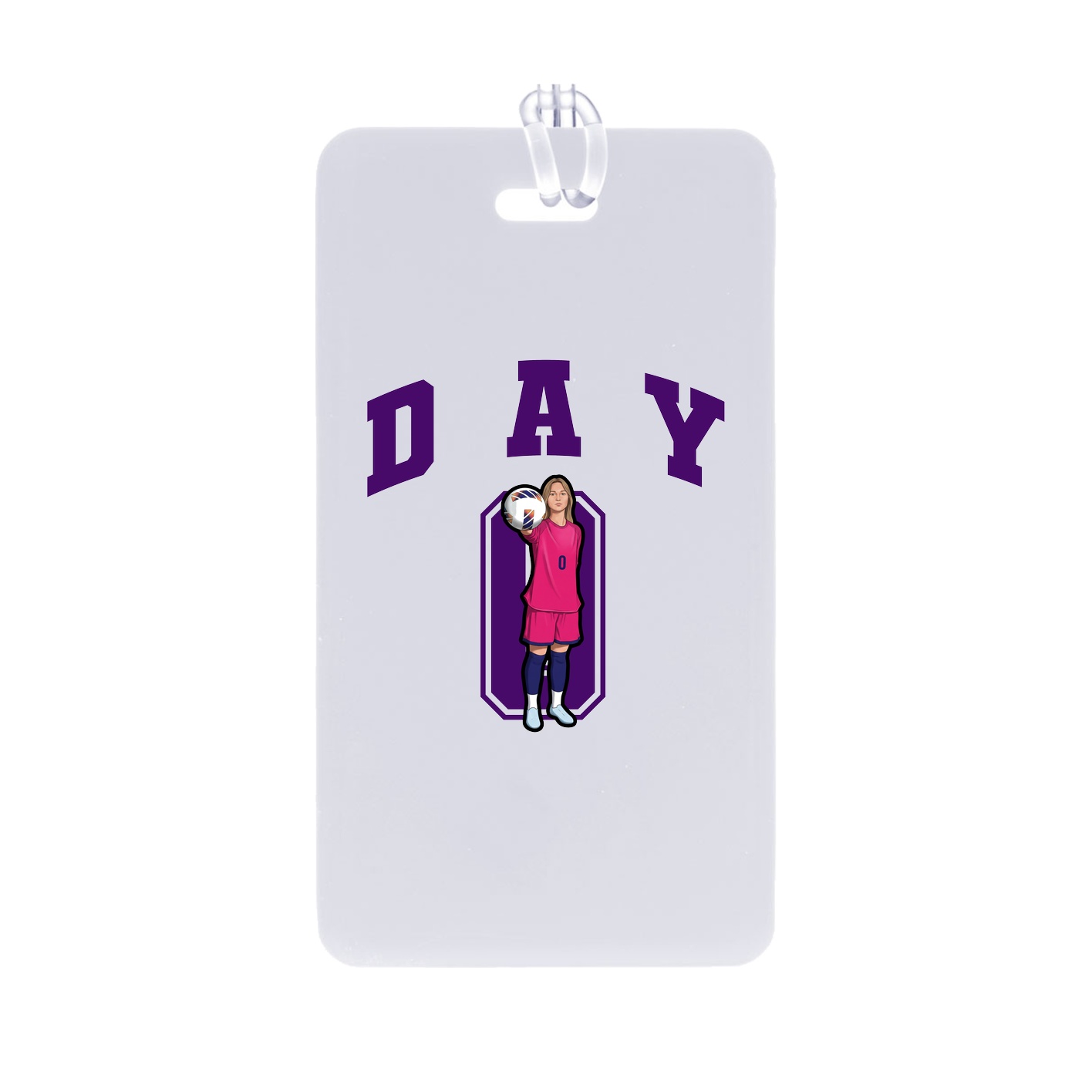 Bag Tag — Number in Classic