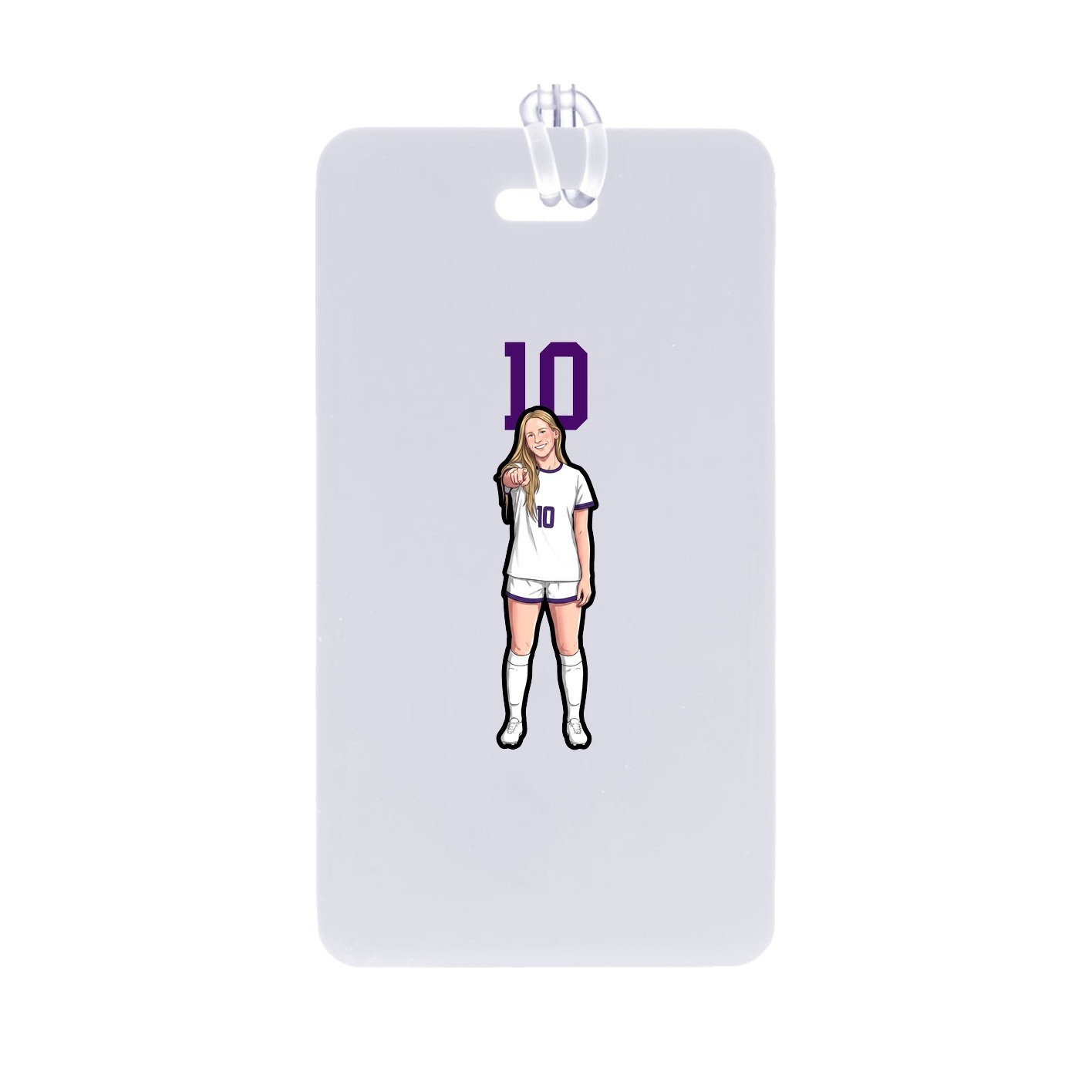 Bag Tag — Number Top in Classic