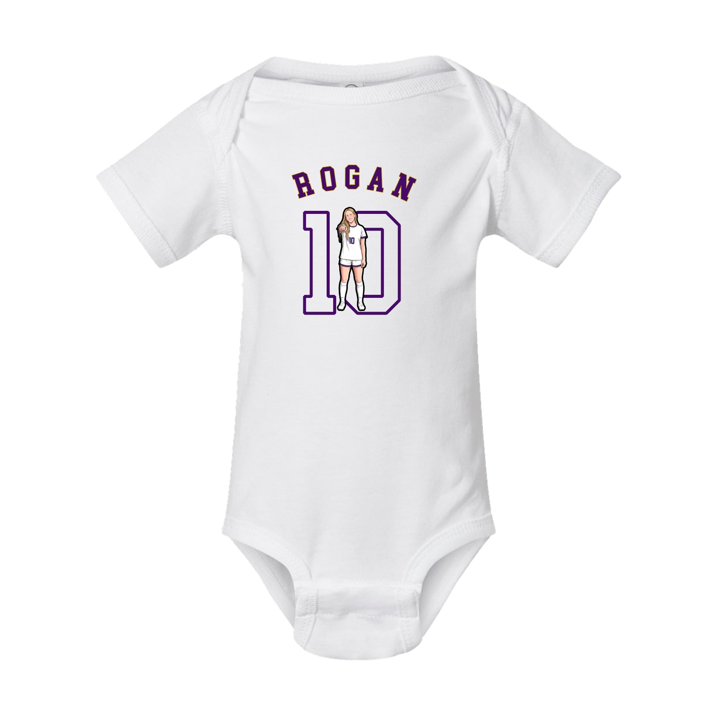 Baby Onesie — Shirsey Arch in White