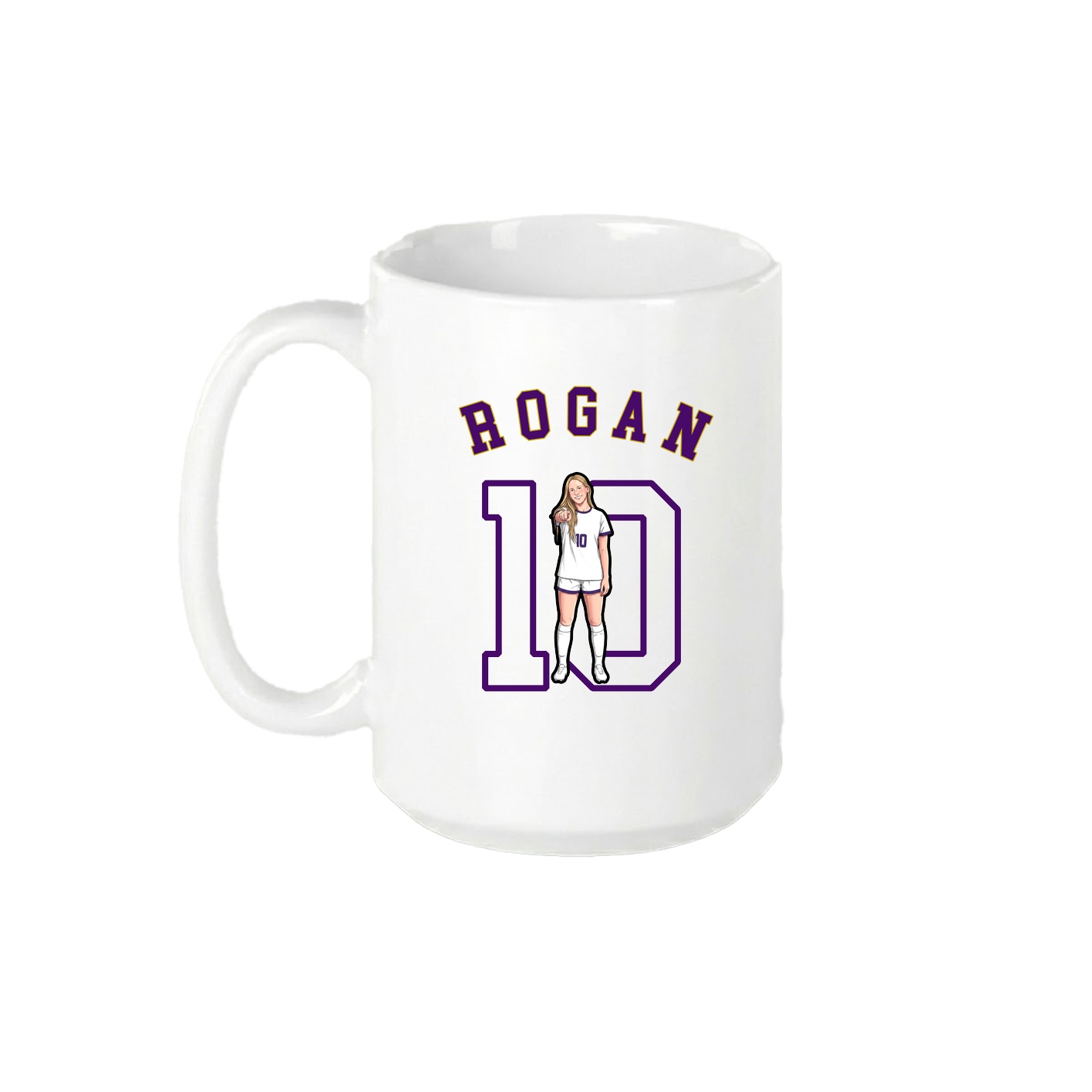 15oz Coffee Mug — Shirsey Arch in White