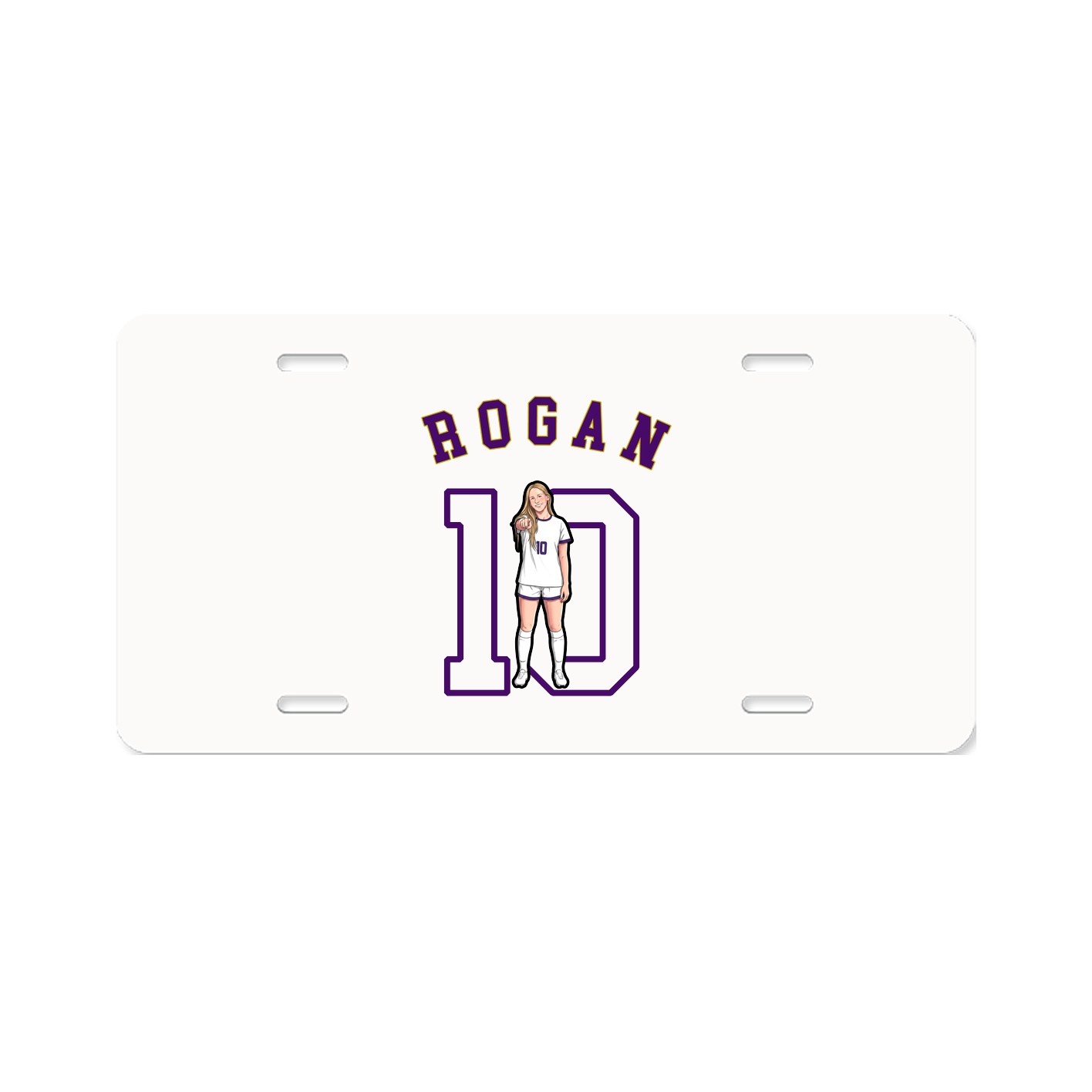 License Plate — Shirsey Arch in Classic
