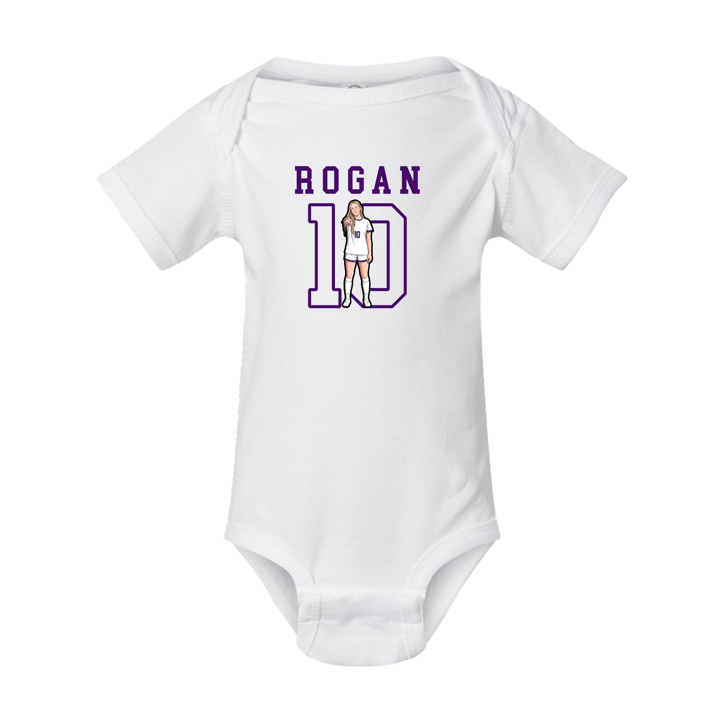 Baby Onesie — Shirsey in White