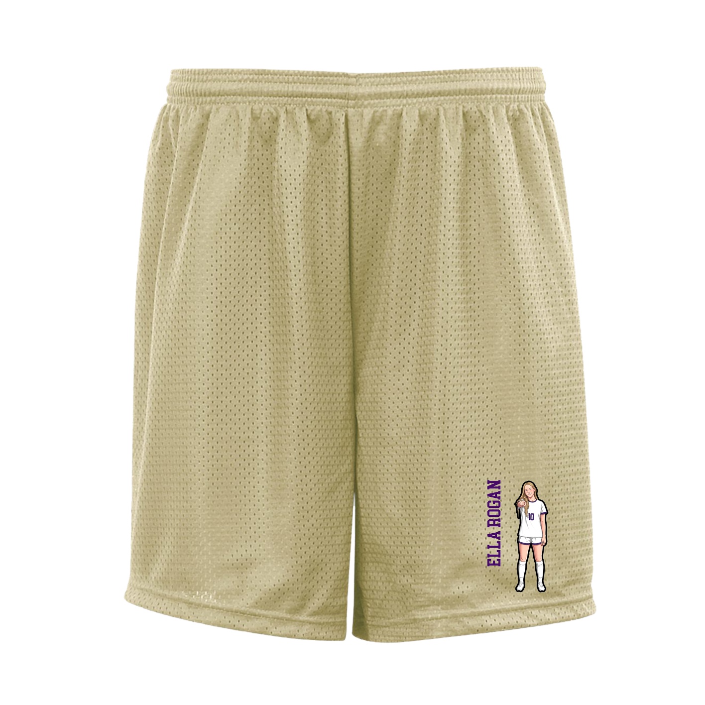 Shorts — Name Vertical in Vegas Gold