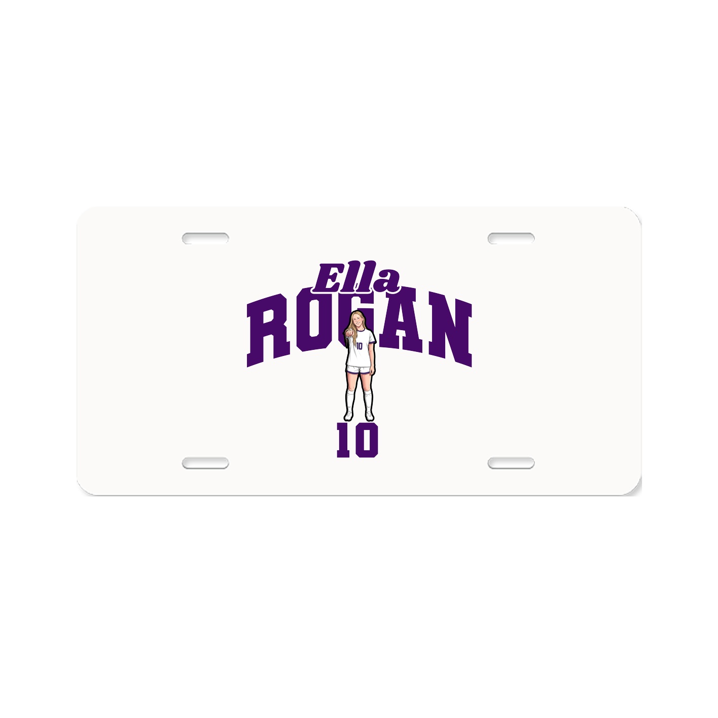License Plate — Signature Arch in Classic