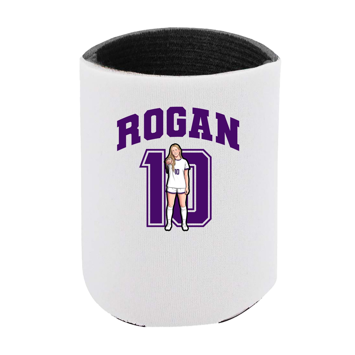 Can Holder — Number in White