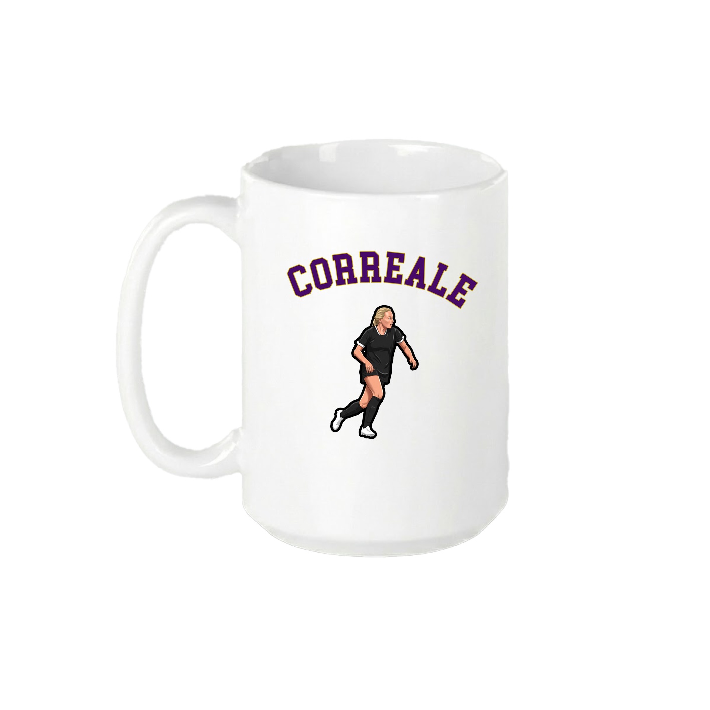 15oz Coffee Mug — Shirsey Arch in White