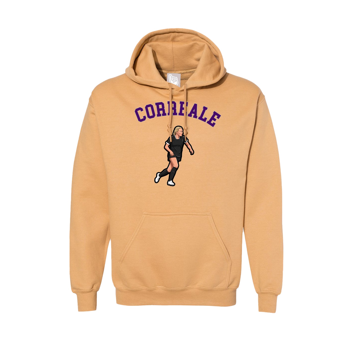 Hoodie — Shirsey Arch in Vegas Gold