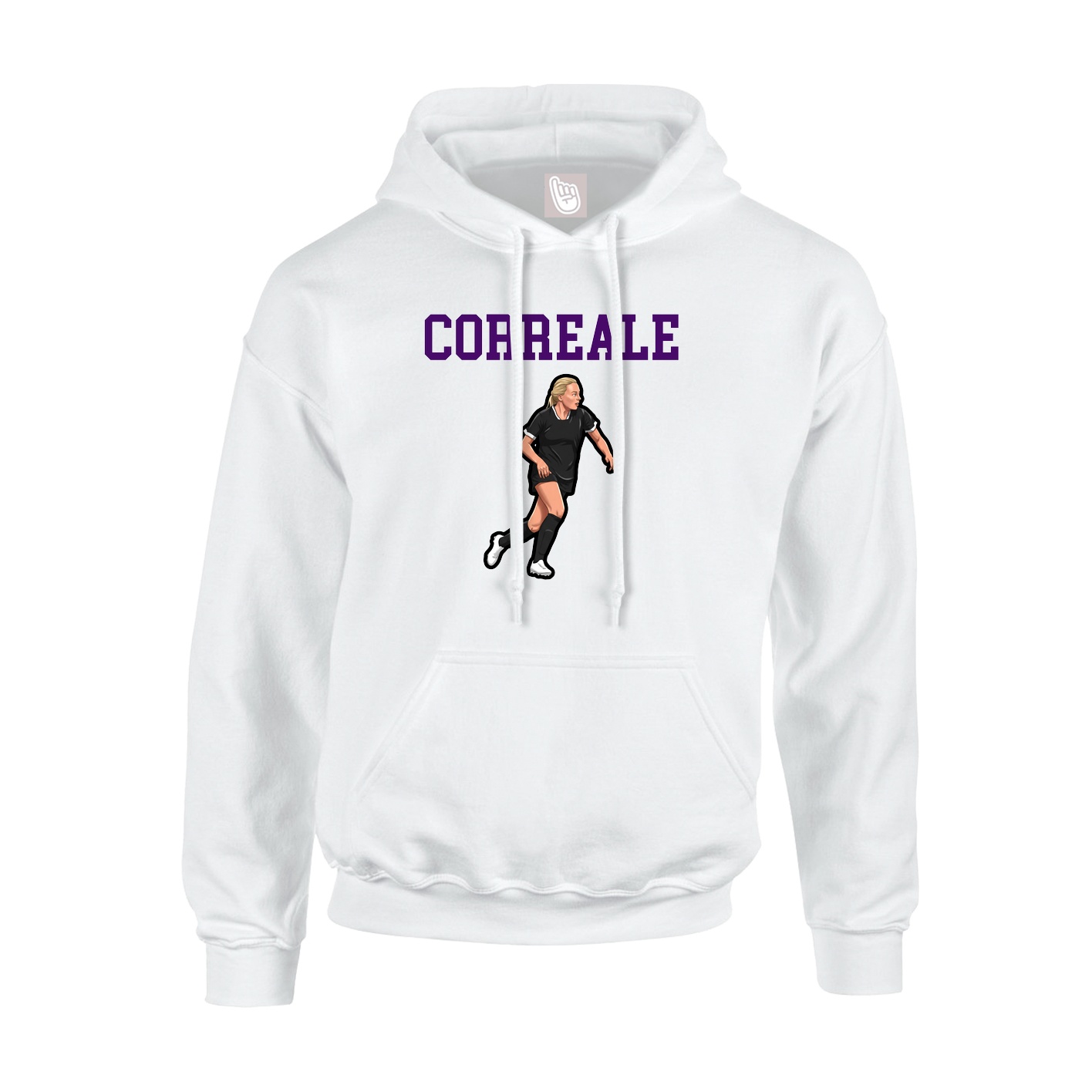 Youth Hoodie — Shirsey in White