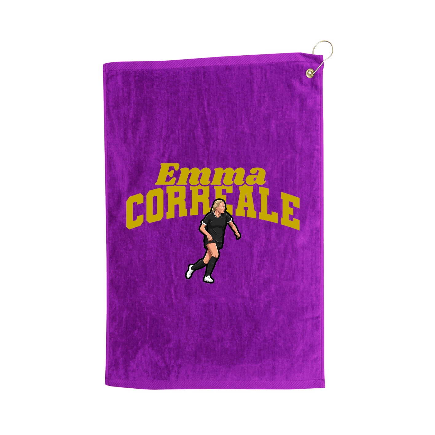 Golf Towel — Signature Arch in Purple