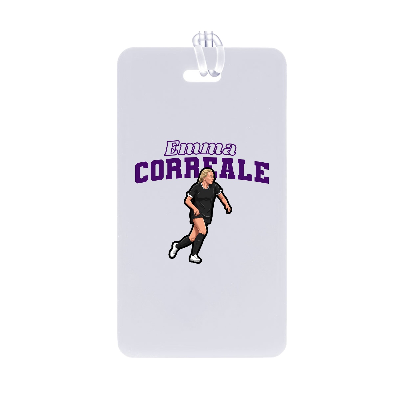 Bag Tag — Name Arch in Classic