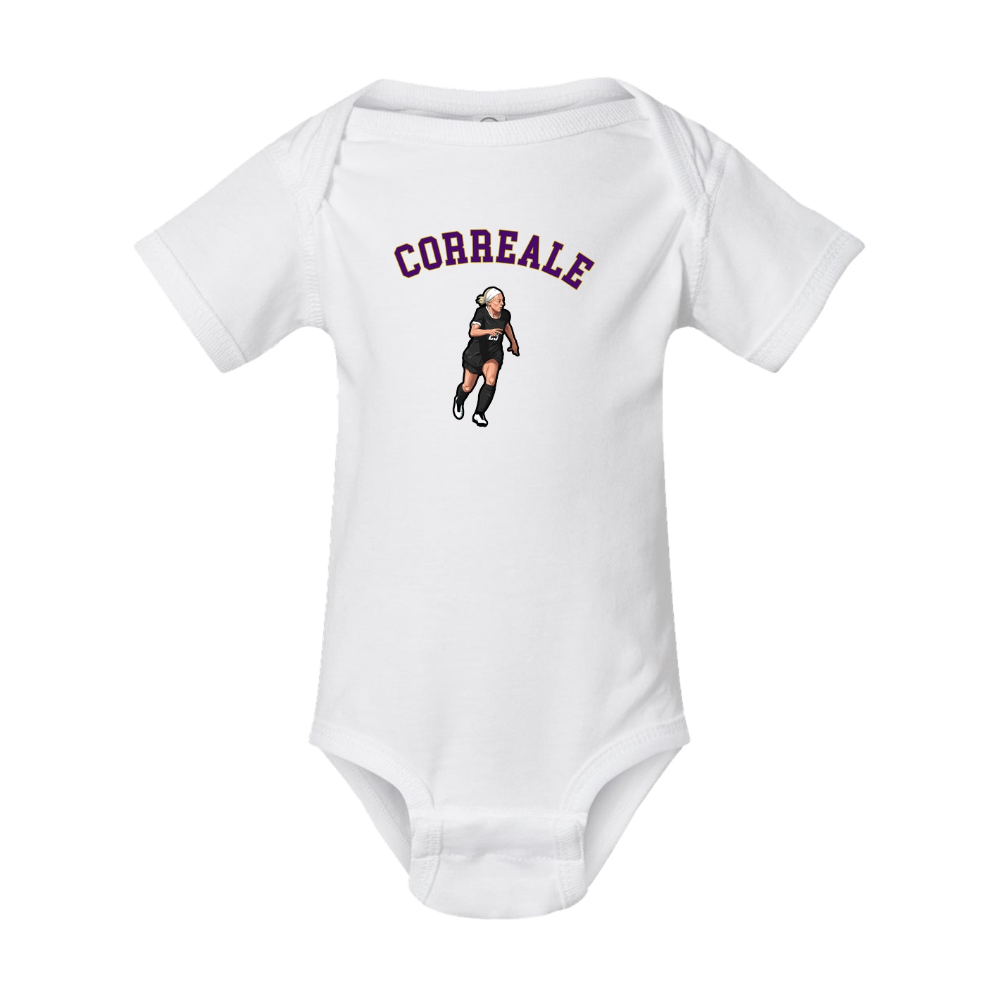 Baby Onesie — Shirsey Arch in White