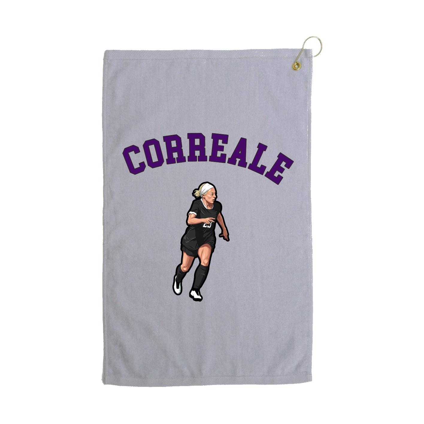 Golf Towel — Shirsey Arch in Grey