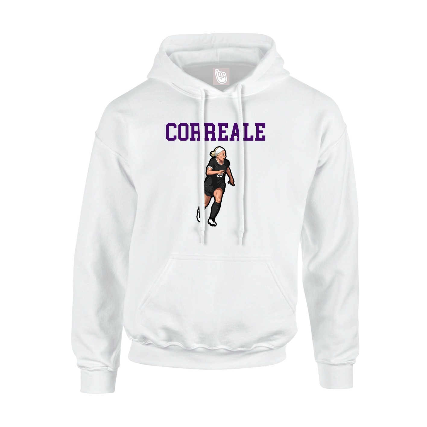 Youth Hoodie — Shirsey in White