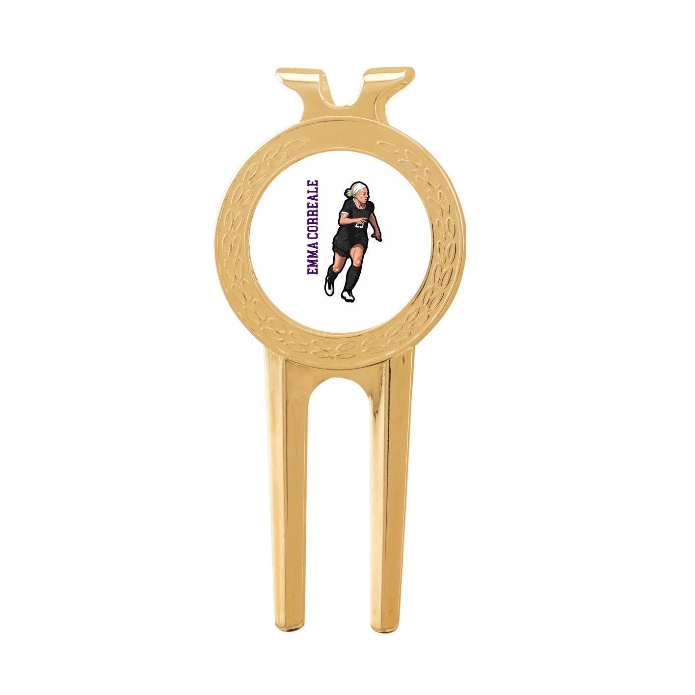 Divot Tool with Ball Marker — Name Vertical in Classic
