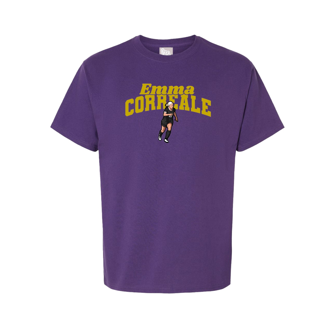 Youth Tee — Signature Arch in Purple