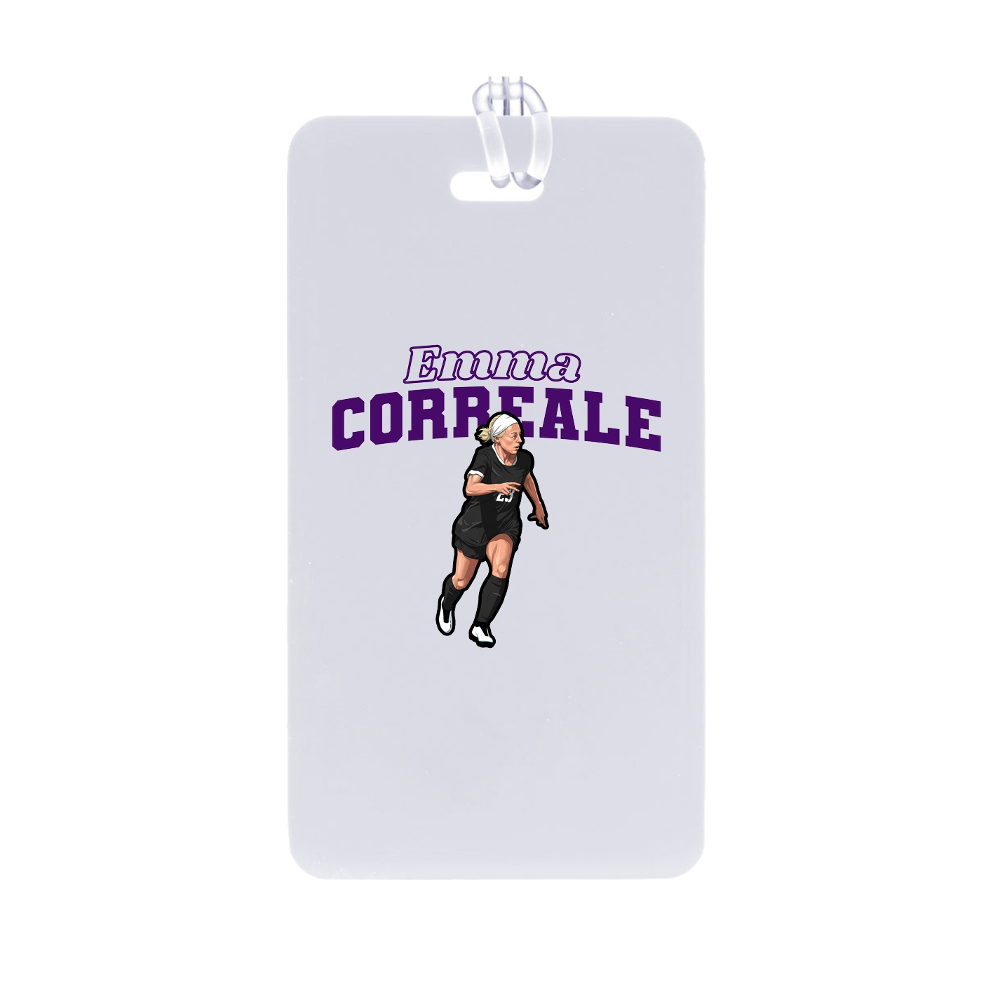 Bag Tag — Name Arch in Classic