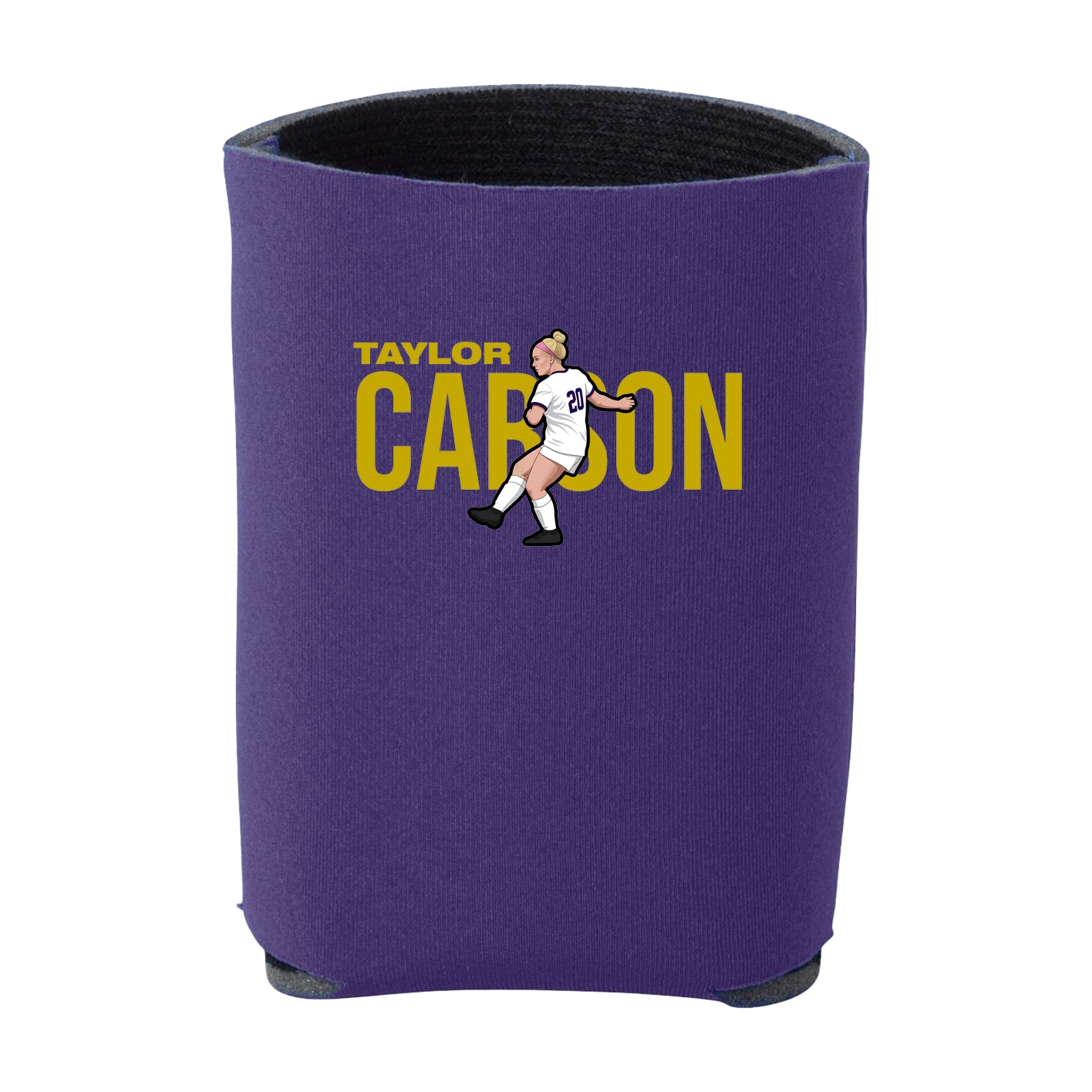 Can Holder — Player Name in Purple