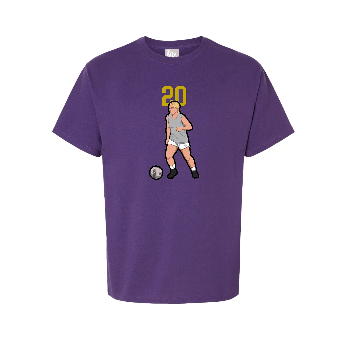 Tee — Number Top in Purple