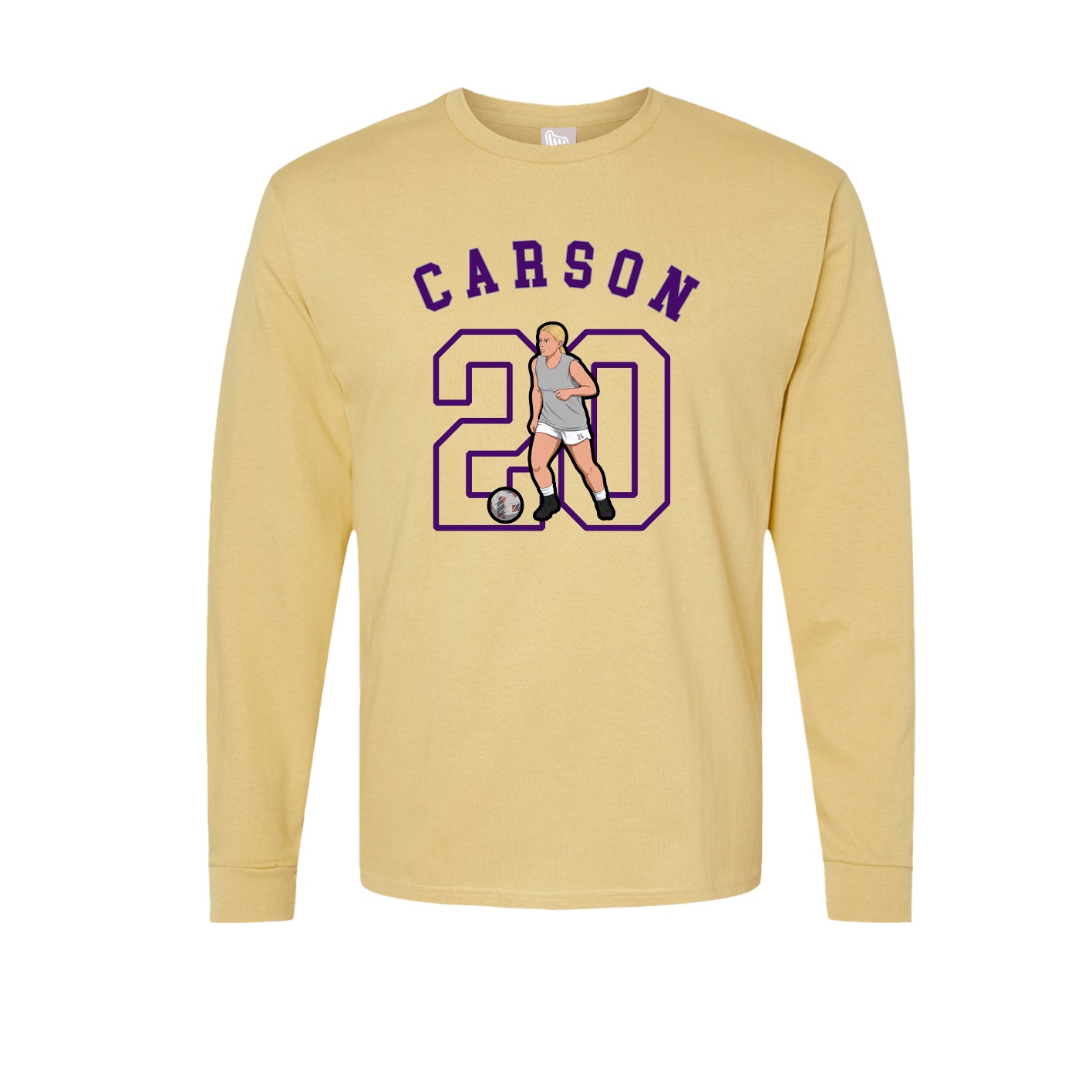 Long Sleeve Tee — Shirsey Arch in Vegas Gold