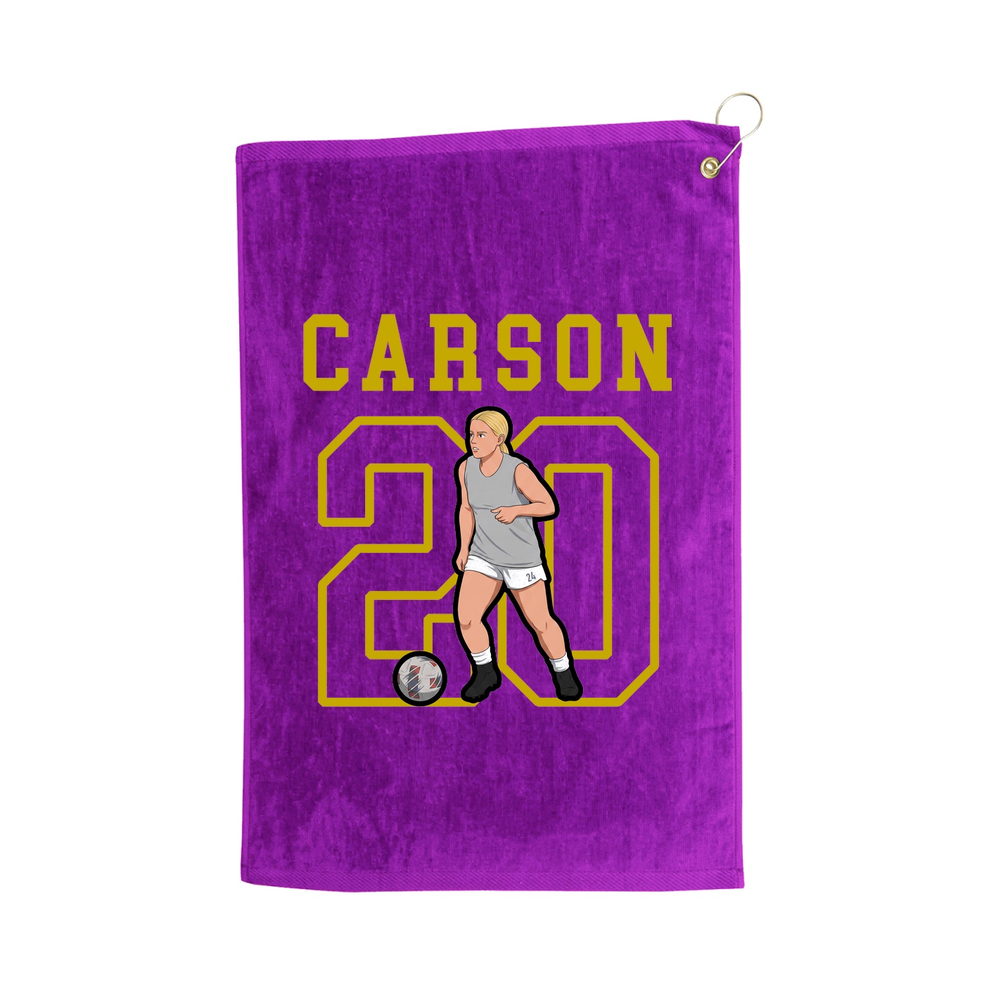 Golf Towel — Shirsey in Purple