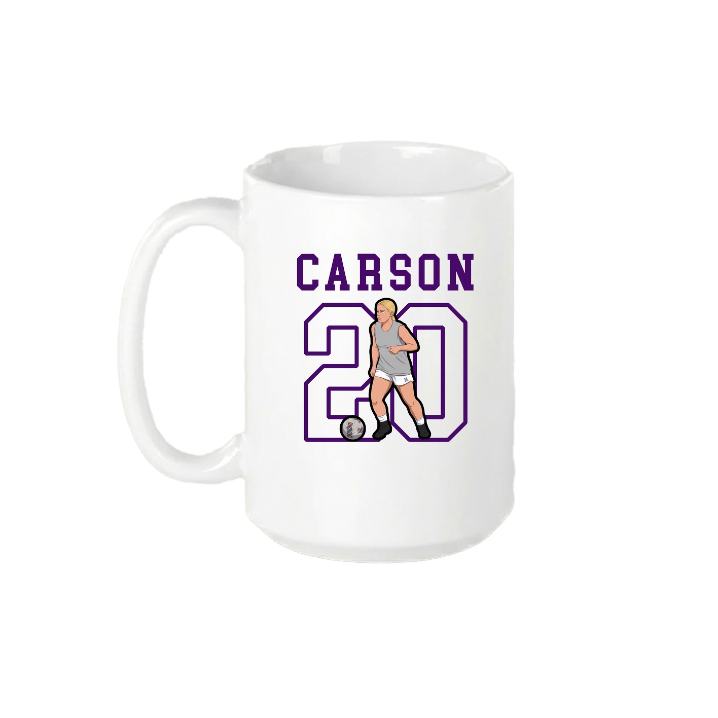 15oz Coffee Mug — Shirsey in White