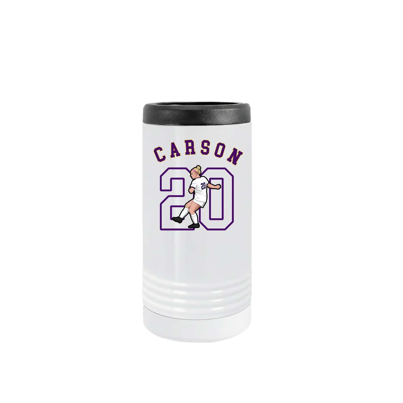 Slim Beverage Holder — Shirsey Arch in White