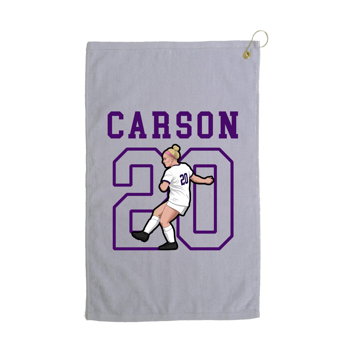 Golf Towel — Shirsey in Grey