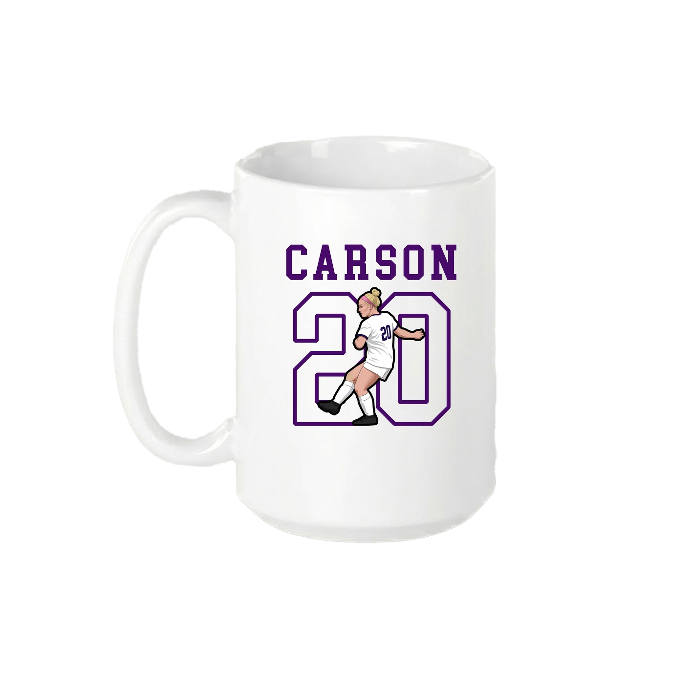 15oz Coffee Mug — Shirsey in White