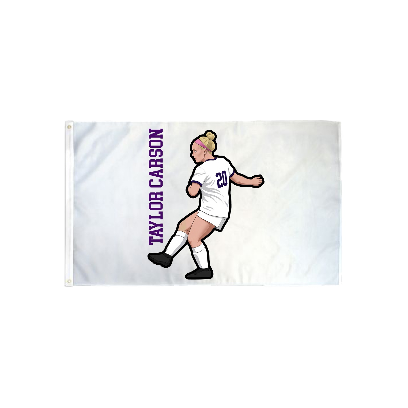 3x5 Flag — Name Vertical in Classic
