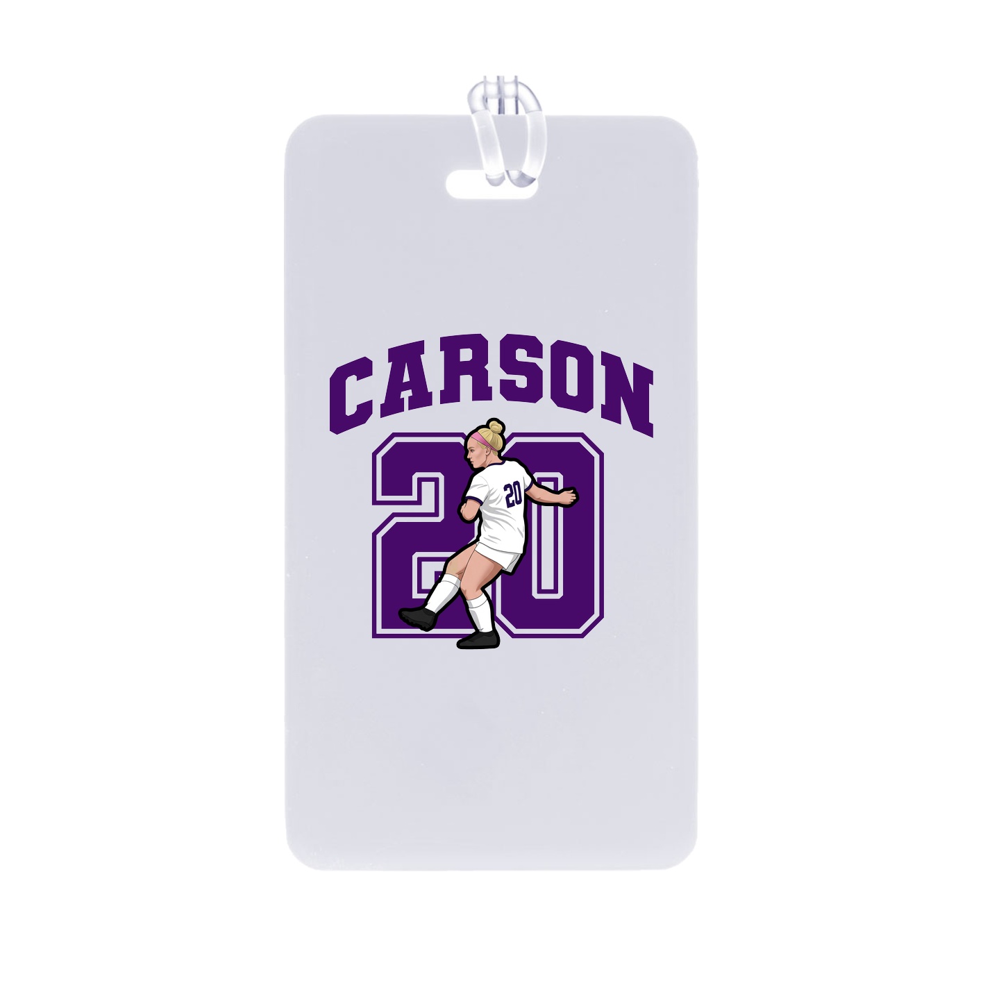 Bag Tag — Number in Classic