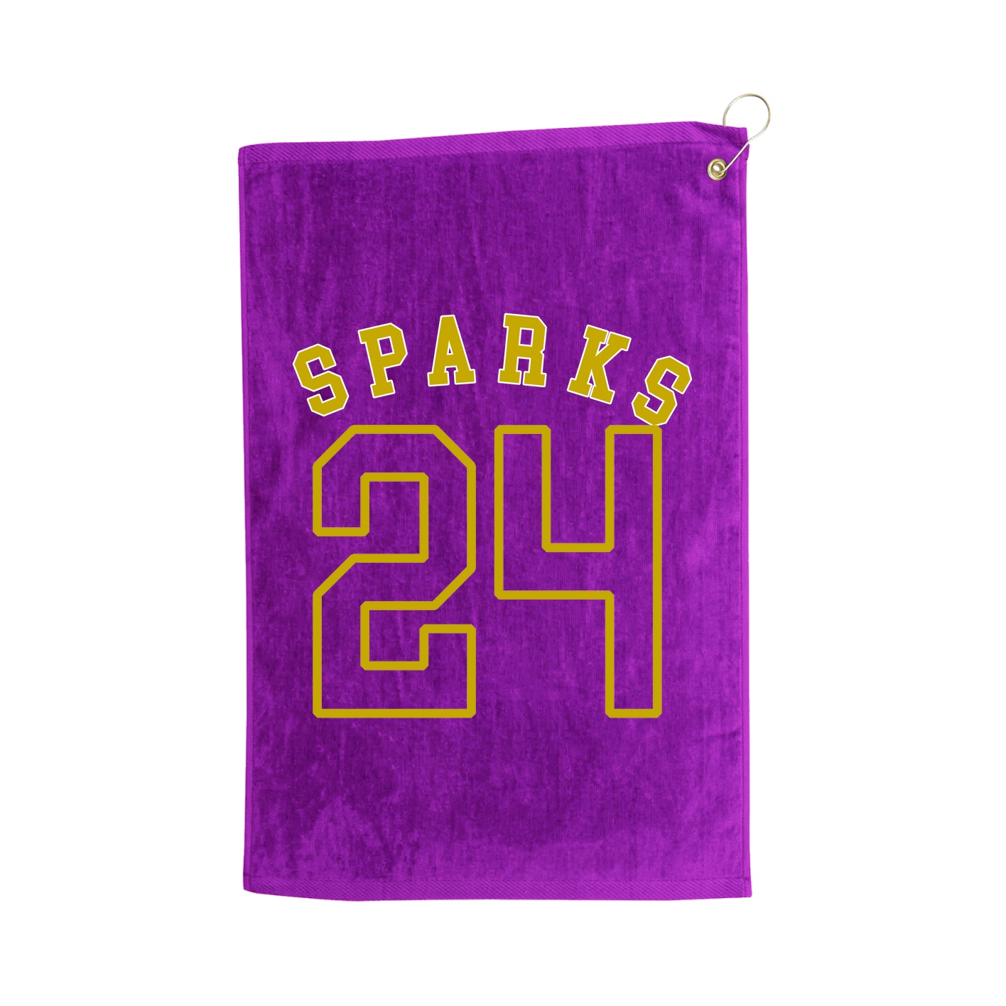 Golf Towel — Shirsey Arch in Purple