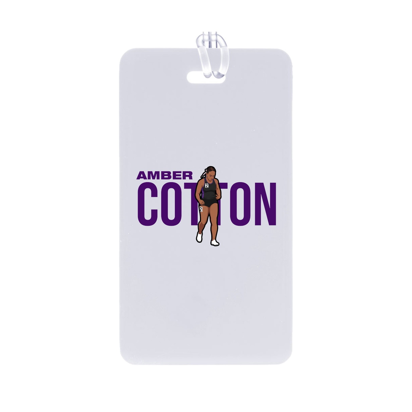 Bag Tag — Player Name in Classic
